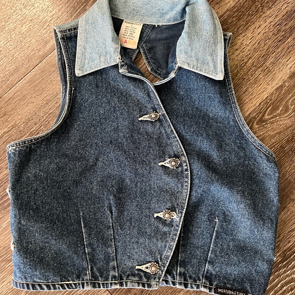 Custom western ethics top